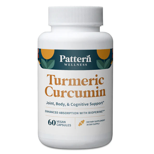 Pattern Wellness Turmeric Curcumin + Boswellia