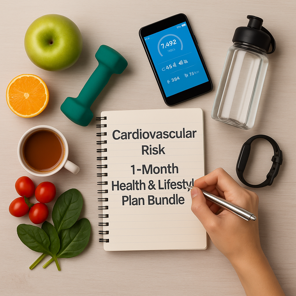 Cardiovascular Risk + 1-Month Health & Lifestyle Plan Bundle