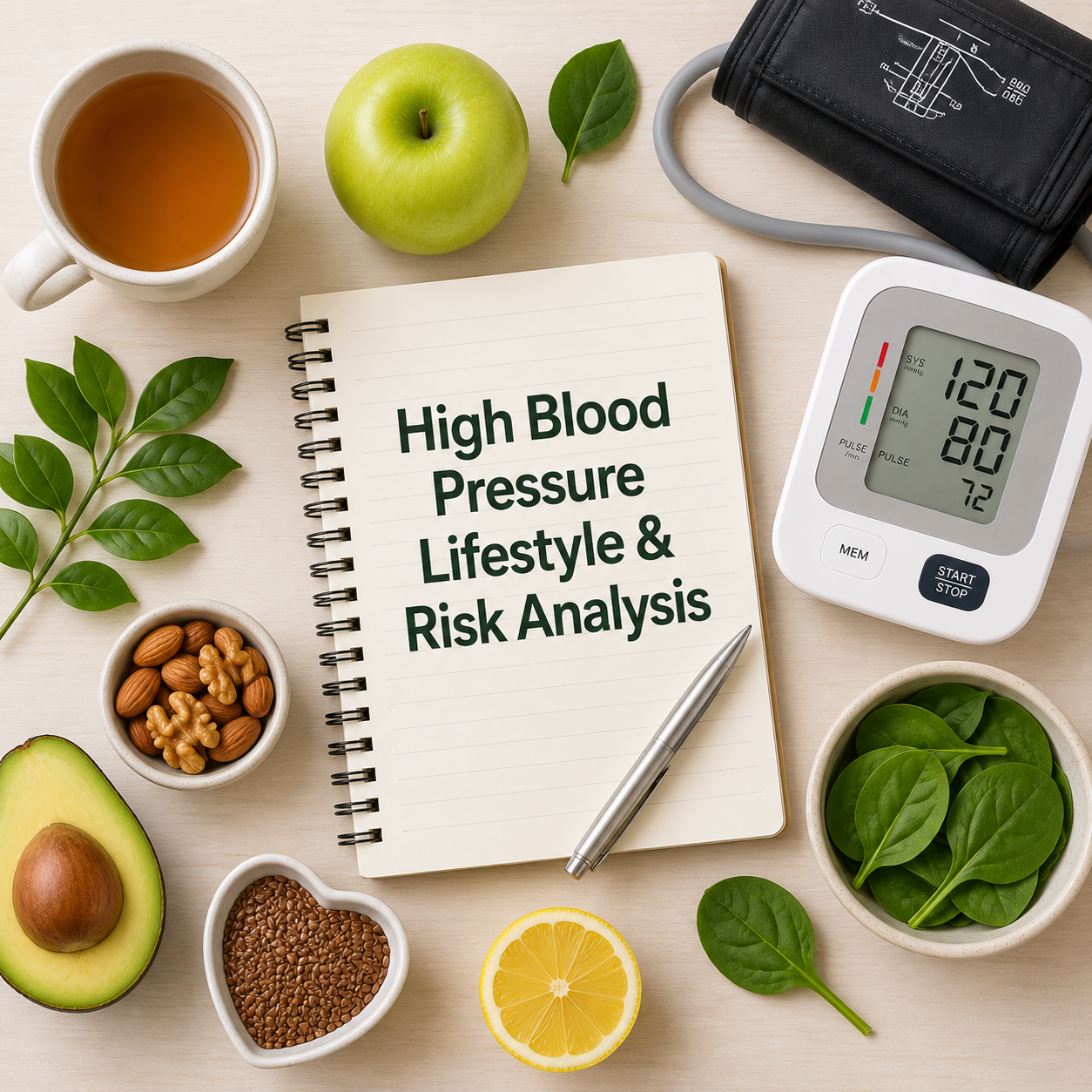 High Blood Pressure Lifestyle & Risk Analysis