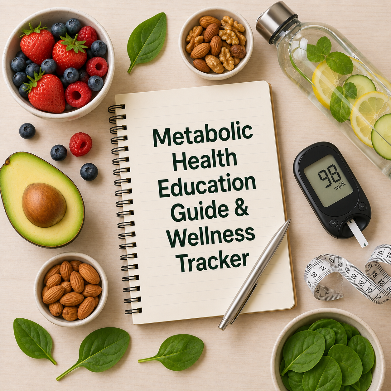 Metabolic Health Education Guide & Wellness Tracker